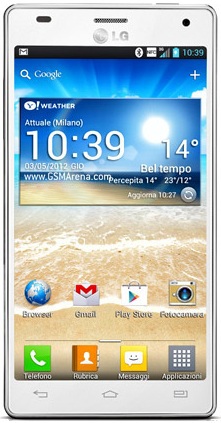 Смартфон LG Optimus 4X HD P880 White - Мелеуз