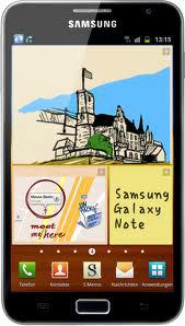 Смартфон Samsung Galaxy Note GT-N7000 Blue - Мелеуз